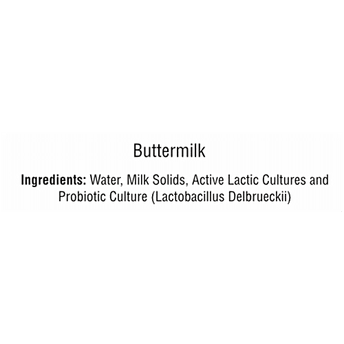 Sabho Buttermilk, 400 ml Pouch Original, Low in Fat, Preservative Free, Supports Digestion