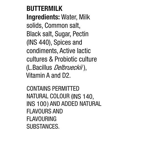 SABORO Healthy Buttermilk - Green Chutney, 100% Natural Herbs & Spices, No Preservatives, 200 ml Pouch