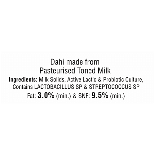 Sabho Healthy Curd/Dahi - Rich In Protein, Probiotic, Thick, No Preservatives, 350 g Pouch 