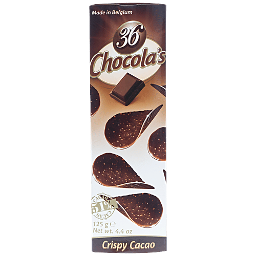 Buy Chocola's 36 Chocola’s Crispy Cacao Chocolate Rich Flavour, Crunchy Snack Online at Best