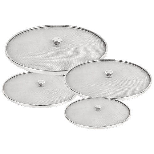 Elephant  Combo Of Net Cover No. 8 & 10 - 100% Food Grade, Stainless Steel, Anti Rust, 2 pcs  