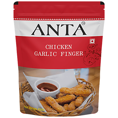 Buy ANTA Chicken Finger Garlic, High Protein & Fibre Online at Best