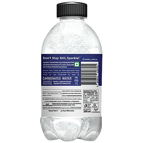 Buy Malaki Premium Tonic Water Low On Calories, Refreshing Online at