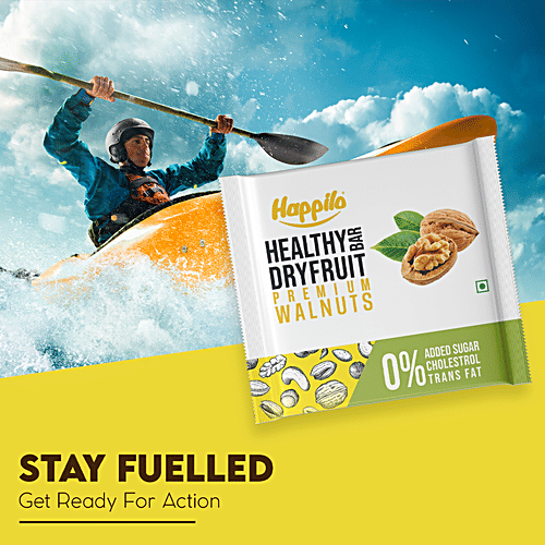 Buy Happilo Premium Walnut Healthy Mini Dry Fruit Bar Online at Best