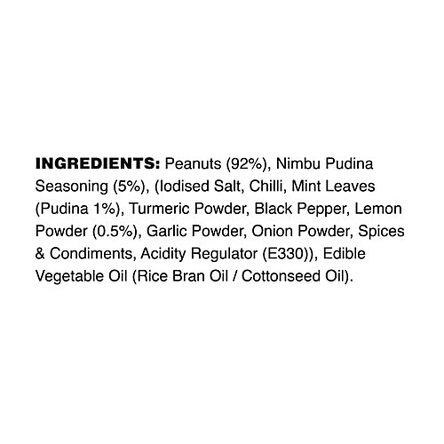 Taali Nimbu Pudina Roasted Peanuts, 140 g  Bharuchi Peanuts