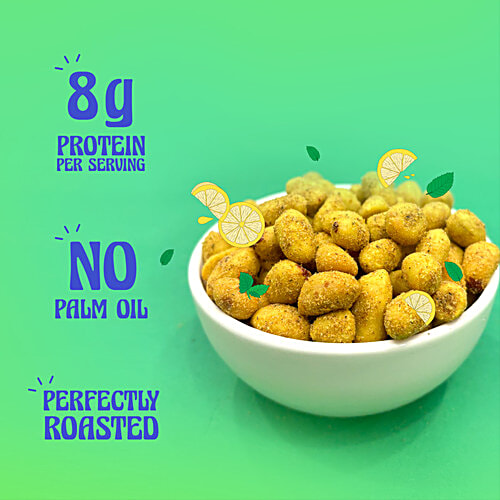 Taali Nimbu Pudina Roasted Peanuts, 140 g  Bharuchi Peanuts