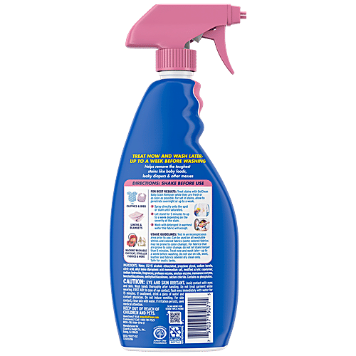 Buy Oxiclean Baby Stain Remover Spray Gets Rid Of Tough Marks Online