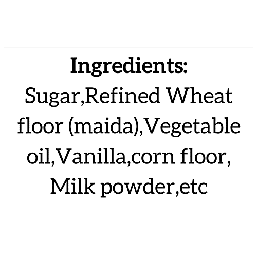 White Castle Luxury Cream Wafer Sticks - Vanilla, Sweet & Crunchy, 100 g  