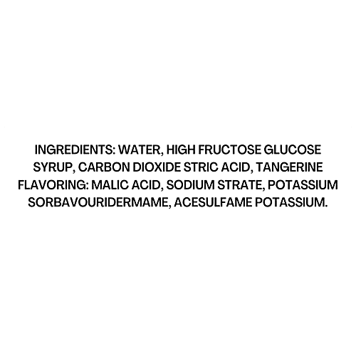 Buy BEFREE Carbonated Flavoured Drink Tangerine, Refreshing