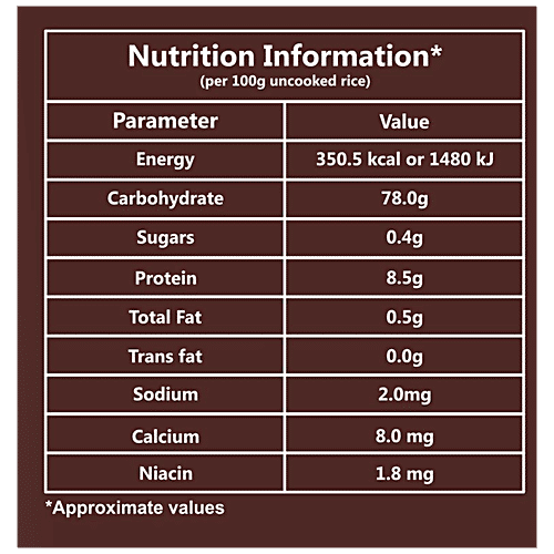 Tilda Chamak Chota Basmati Rice - 50 Carats, Long, Slender-Grained Aromatic, 10 kg Bag