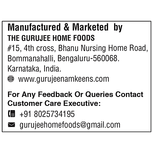 Gurujee Namkeen Potato Chips Salt - Rich, Crispy, Ready To Eat Savouries, No Preservatives, 70 g  