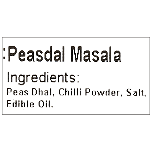 Gurujee Namkeen Peas Dal Masala - Rich, Crispy, Ready To Eat Savouries, No Preservatives, 150 g