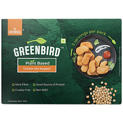 Buy Continental Greenbird Plant Based Chickenlike Nuggets Good