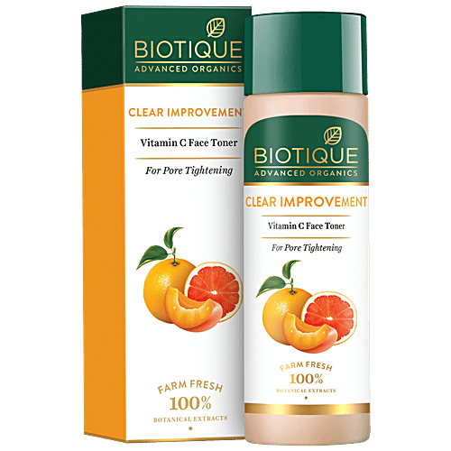 Buy BIOTIQUE Clear Improvement Vitamin C Face Toner, For Pore