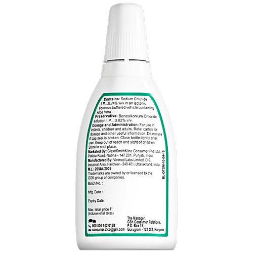 Otrivin Moisturising Paediatric Nasal Drops - For Blocked Nose & Dryness, For Infants, 10 ml