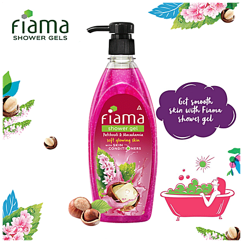 Buy Fiama Shower Gel With Skin Conditioners Patchouli & Macadamia