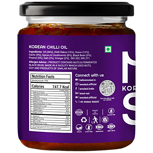 Moi Soi Korean Chilli Oil, 175 g  