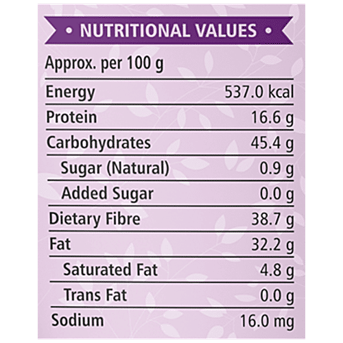 Heka Bites Raw Chia Seeds - Premium, Vegan, Source Of Omega-3 & Calcium, Gluten Free, 250 g  