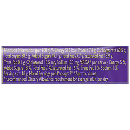 Cadbury Dairy Milk Crunchy Cola Madbury Chocolate Bar, 36 g  