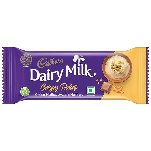 Cadbury Dairy Milk Crispy Rabdi Madbury Chocolate Bar, 36 g  