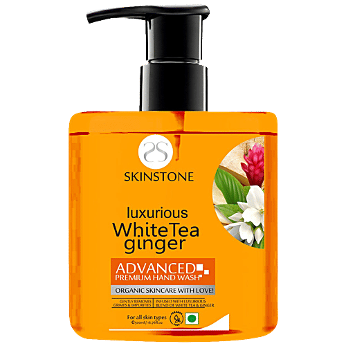 Buy SKINSTONE White Tea Ginger Premium Hand Wash Removes Impurities
