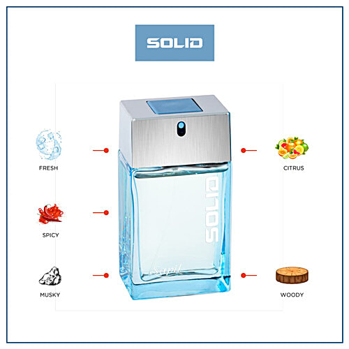 Sapil Solid Blue Pour Homme Eau De Toilette, 100 ml  