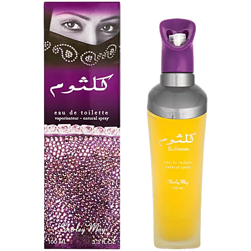 Shirley May Kulsoom Parfum Eau De Toilette Natural Spray For Women - Imported From UAE, 100 ml  