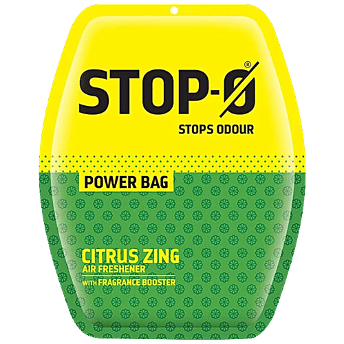 Buy StopO Power Bag Bathroom Air Freshener Pouch Amber Rose