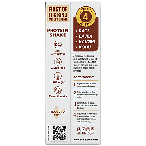 Buy Millet Bowl MultiMillet Protein Shake VitaminRich, Vegan