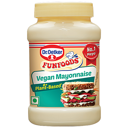 Buy DR.OETKER Funfoods Vegan Mayonnaise PlantBased, Enhances Flavour