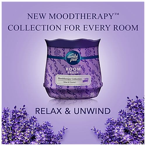 Ambipur Relax & Unwind Room Fresh Gel, 180 g  Relax & Unwind
 Suitable for Every Room