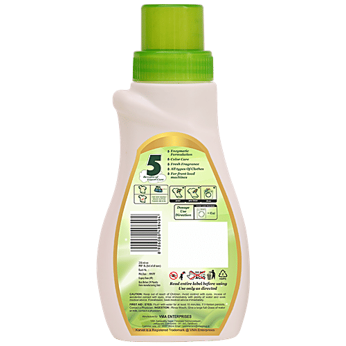 Karvel Liquid Detergent - Sparkling Fresh, Front Load, For Hand & Machine Wash, 250 ml