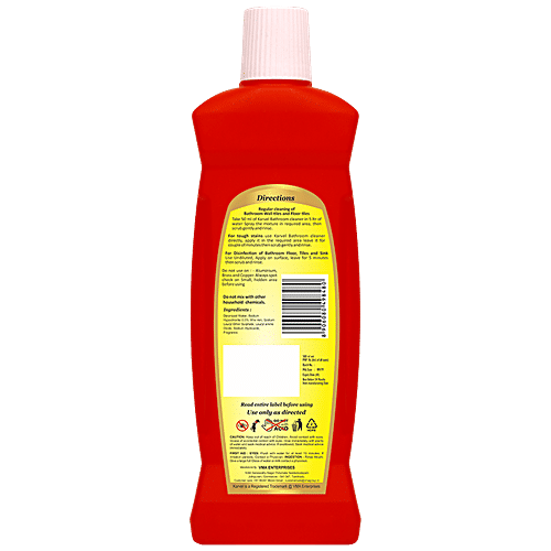 Buy Karvel Bathroom Cleaner Lemon, Kills 99 Germs, Removes Tough