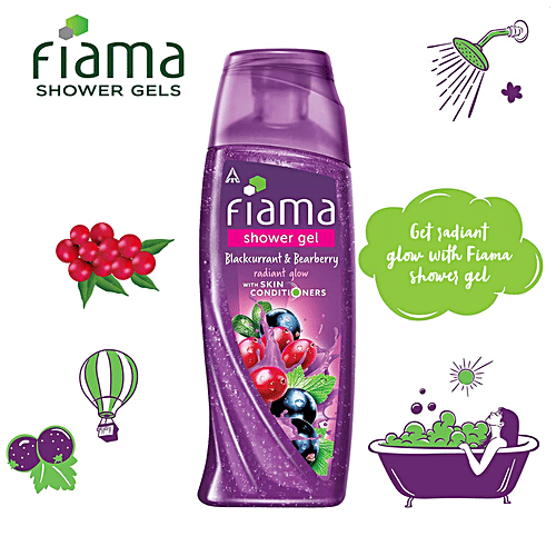 Buy Fiama Happy Hamper Gift Pack Shower Gel, Hand Wash & Shower Cap