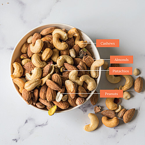 Buy Monsoon Harvest Superfoods Roasted & Salted Mixed Nuts, High In