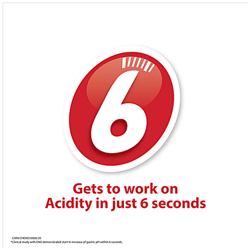 Eno  Digestive Anatacid - Jaljeera Flavour, Fruit Salt, Fast Relief From Acidity, 5 g (30 Sachets) 