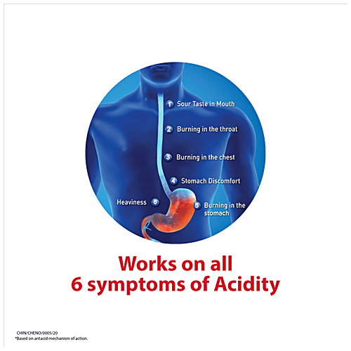 Eno  Digestive Anatacid - Jaljeera Flavour, Fruit Salt, Fast Relief From Acidity, 5 g (30 Sachets) 