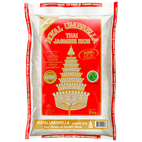 Buy ROYAL UMBRELLA Thai Jasmine Rice 100 Pure Hom Mali Rice