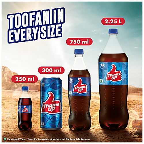 Buy Thums Up Cold Drink Soft Drink, Strong, Spicy & Fizzy Cold Drink