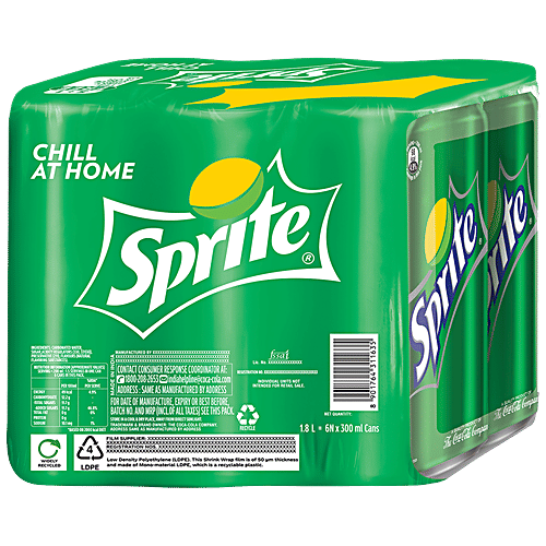 Buy Sprite Soft Drink Chill At Home, 100 Recyclable Bottles Online