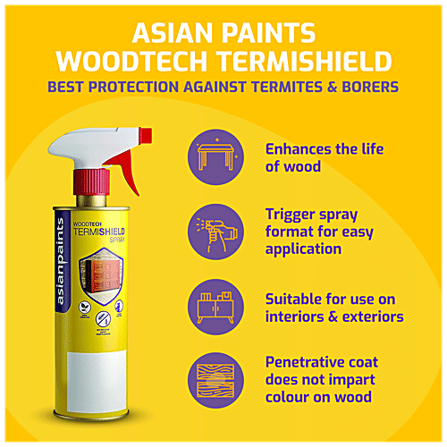 Buy Asian Paints Woodtech Termishield Spray Herbal Formulation