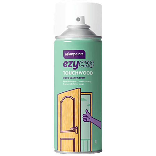 Buy Asian Paints EzyCr8 TouchWood Wood Coating Spray Interior