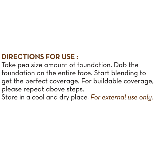 Mamaearth Glow Serum Foundation - With Vitamin C & Turmeric, For 12-Hour Long Stay, 30 ml 01 Ivory Glow