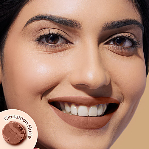 Mamaearth Moisture Matte Longstay Lipstick - With Avocado Oil & Vitamin E, For 12 Hour Stay, 2 g 04 Cinnamon Nude 