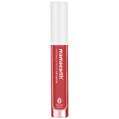 Buy Mamaearth Naturally Matte Lip Serum/Liquid Lipstick With Vitamin