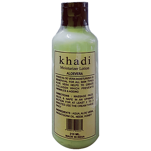 Buy Khadi Herbal Aloevera Moisturizer Body Lotion Nourishing, For