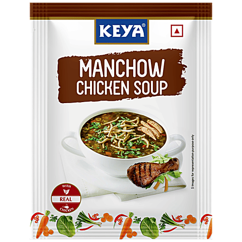 Buy Keya Manchow Chicken Soup Four Serve, Ready In A Minute Online at
