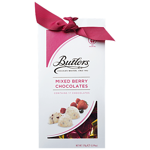 Buy Butlers Mixed Berry Chocolates No Palm Oil, Rich & Creamy Online