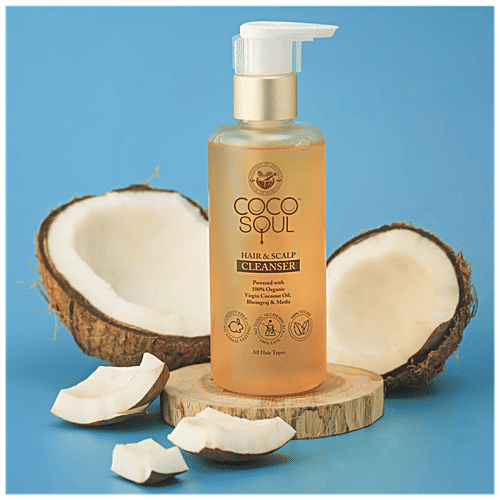Buy Coco Soul Cleanser & Conditioner With Coconut & Ayurvedic