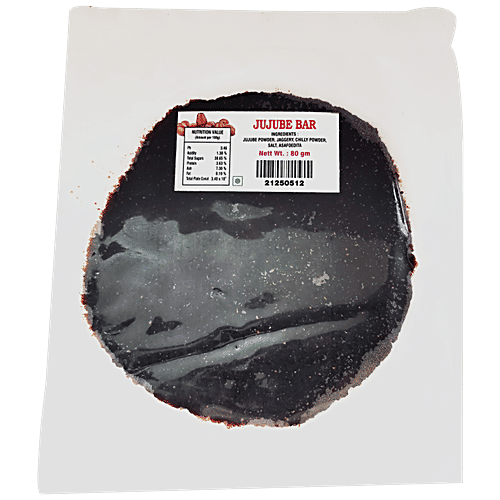 God Speed Jujube Bar - Healthy, Nutritious, No Added Preservatives & Colours, 80 g Pouch 